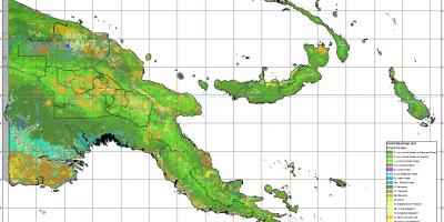 Kort over papua ny guinea klima
