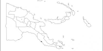 Kort over papua ny guinea kort oversigt